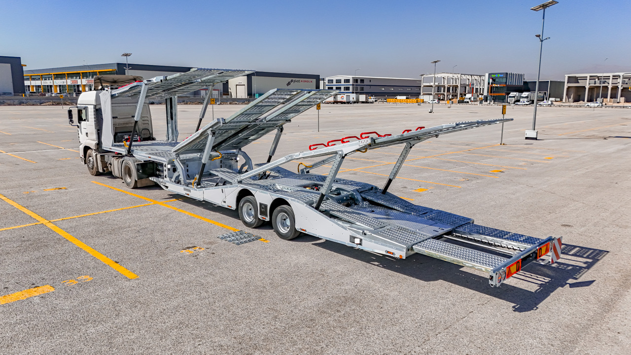 STU 6 Car Carrier Trailer / 2 Axle Car Carrier Trailer - Autotransporter Auflieger: das Bild 4 STU 6 Car Carrier Trailer / 2 Axle Car Carrier Trailer - Autotransporter Auflieger: das Bild 4