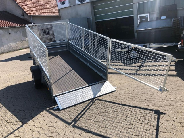 Brenderup 2300S Stahl Laubgitter, 1,3 to. kippbar KV, 3010x1530x400mm - PKW Anhänger: das Bild 1 Brenderup 2300S Stahl Laubgitter, 1,3 to. kippbar KV, 3010x1530x400mm - PKW Anhänger: das Bild 1