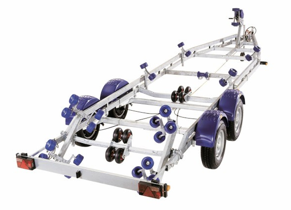 Brenderup Brenderup Premium Bootsanhänger 263000TB SRX mit Superrollen, 3,0 to. 7,8m/ 26 Fuß - Bootstrailer: das Bild 1 Brenderup Brenderup Premium Bootsanhänger 263000TB SRX mit Superrollen, 3,0 to. 7,8m/ 26 Fuß - Bootstrailer: das Bild 1