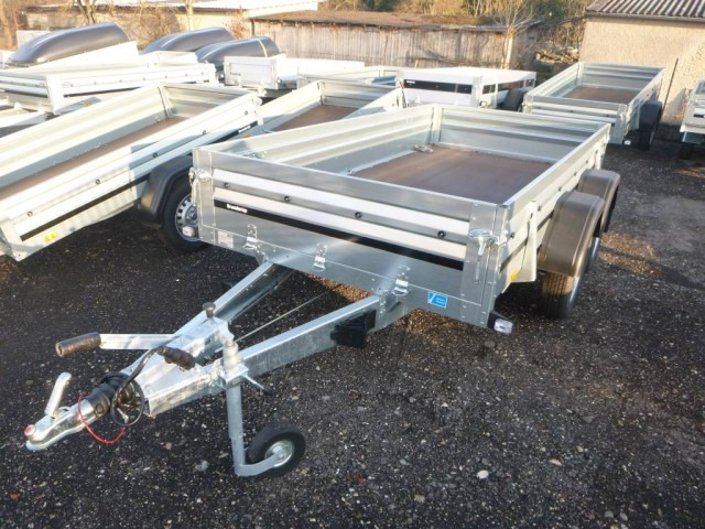 PKW Anhänger, Zustand - NEU Brenderup Tieflader 2300S Stahl, 2,5 to. 3010x1530x400mm: das Bild 7
