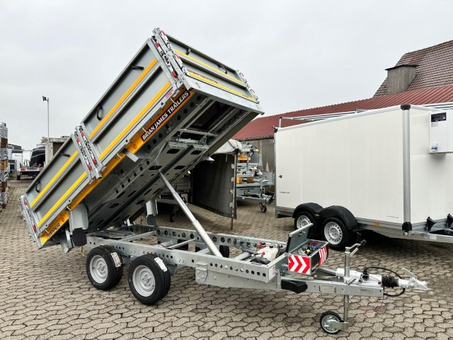Brian James Cargo Tipper 2, Heckkipper 526-3116-35-2-12, 3100 x 1600 x 300 mm, 3,5 to. - Kipper Anhänger: das Bild 1 Brian James Cargo Tipper 2, Heckkipper 526-3116-35-2-12, 3100 x 1600 x 300 mm, 3,5 to. - Kipper Anhänger: das Bild 1