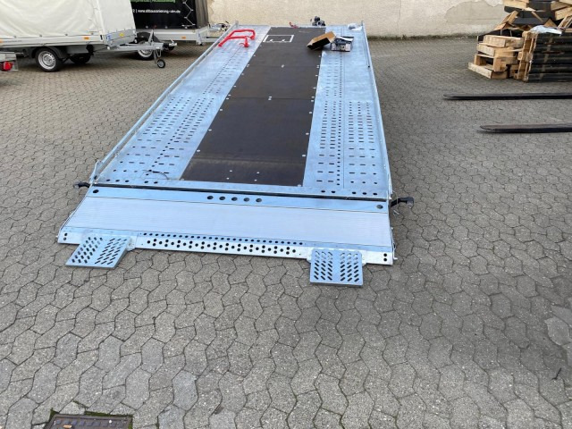 Autotransporter Anhänger, Zustand - NEU Brian James T6 Transporter, 230-6553, 5500 x 2220 mm, 3,5 to. kippbar mit Auffahrrampe: das Bild 7