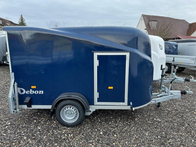 Cheval Liberte Debon Fourgon Cargo 2 Poly + Türe blau 1300 kg, 100 km/h, 300x155x168cm - Koffer Anhänger: das Bild 3 Cheval Liberte Debon Fourgon Cargo 2 Poly + Türe blau 1300 kg, 100 km/h, 300x155x168cm - Koffer Anhänger: das Bild 3