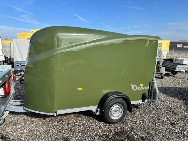 Cheval Liberte Debon Fourgon Cargo 2 Poly + Türe dunkelgrau 1300 kg, 100 km/h, 300x155x168cm - Koffer Anhänger: das Bild 1 Cheval Liberte Debon Fourgon Cargo 2 Poly + Türe dunkelgrau 1300 kg, 100 km/h, 300x155x168cm - Koffer Anhänger: das Bild 1