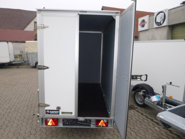 Hapert Sapphire L-1 250x130x180cm, ZG 1,8 to., Koffer Türe - Koffer Anhänger: das Bild 3 Hapert Sapphire L-1 250x130x180cm, ZG 1,8 to., Koffer Türe - Koffer Anhänger: das Bild 3