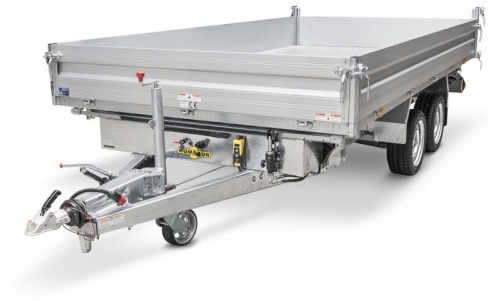 Kipper Anhänger, Zustand - NEU Humbaur 3-Seitenkipper HTK 2700.31 Alu, 3140 x 1750 x 350 mm, 2,7 to.: das Bild 6