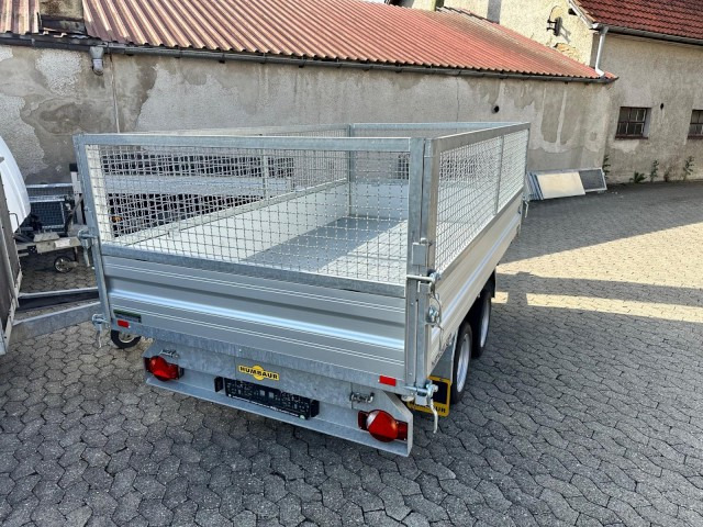 Humbaur 3-Seitenkipper HTK 3000.31 Alu, mit Laubgitteraufsatz, 3140 x 1750 x 350 mm, 3,0 to. - Kipper Anhänger: das Bild 4 Humbaur 3-Seitenkipper HTK 3000.31 Alu, mit Laubgitteraufsatz, 3140 x 1750 x 350 mm, 3,0 to. - Kipper Anhänger: das Bild 4