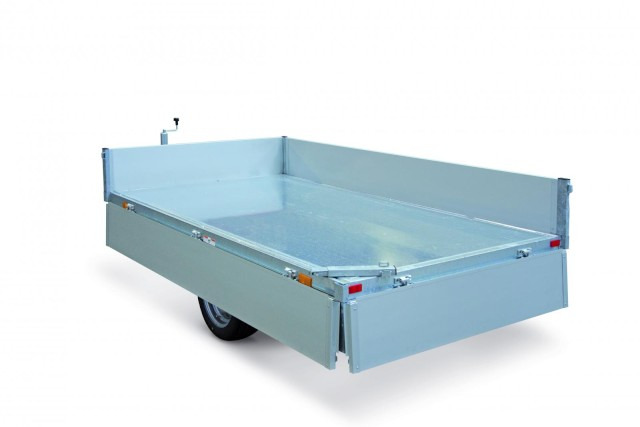 Humbaur HUK 182715 Heckkipper 1,8 t. 2680 x 1500 x 300mm - Kipper Anhänger: das Bild 2 Humbaur HUK 182715 Heckkipper 1,8 t. 2680 x 1500 x 300mm - Kipper Anhänger: das Bild 2