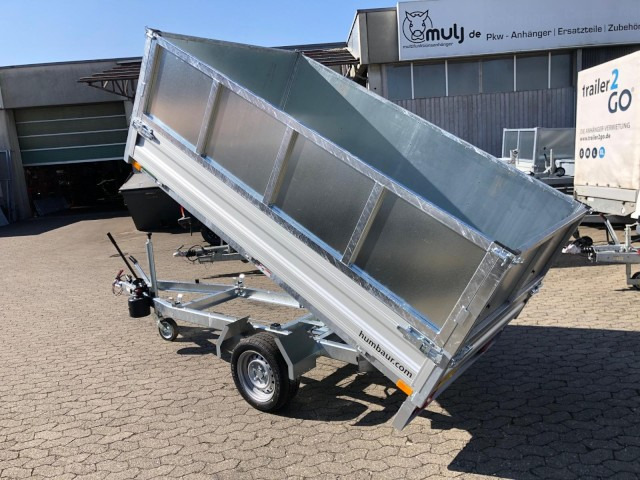 Humbaur HUK 182715 Heckkipper Blechaufsatz 1,8 t. 2680 x 1500 x 300mm - Kipper Anhänger: das Bild 1 Humbaur HUK 182715 Heckkipper Blechaufsatz 1,8 t. 2680 x 1500 x 300mm - Kipper Anhänger: das Bild 1