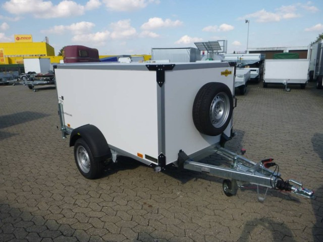 Humbaur Koffer HK 132513-10P, 100 km/h 1,3 t. 2510 x 1310 x 1000 mm - Koffer Anhänger: das Bild 1 Humbaur Koffer HK 132513-10P, 100 km/h 1,3 t. 2510 x 1310 x 1000 mm - Koffer Anhänger: das Bild 1