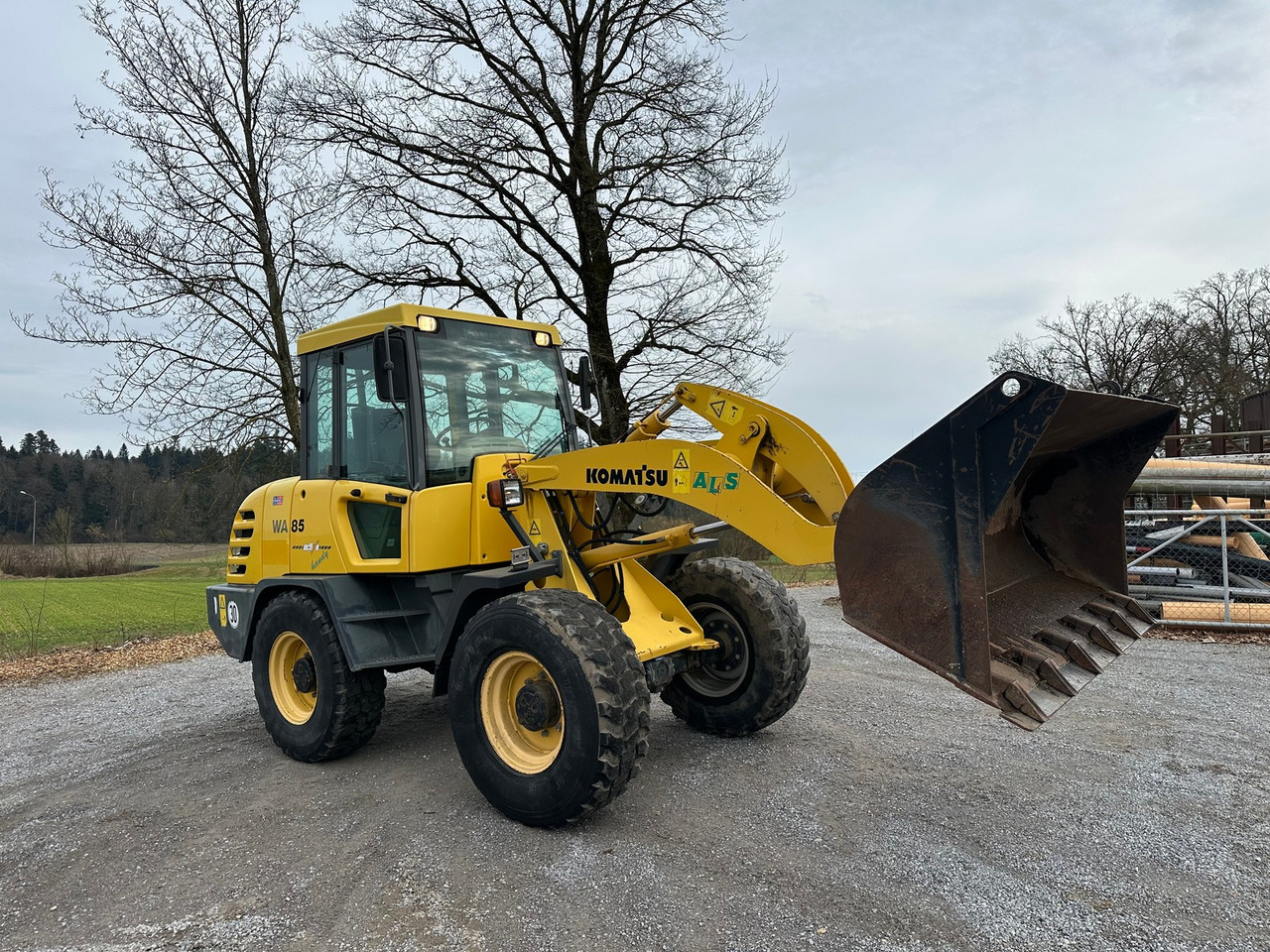 KOMATSU WA 85 3 - Radlader: das Bild 2 KOMATSU WA 85 3 - Radlader: das Bild 2
