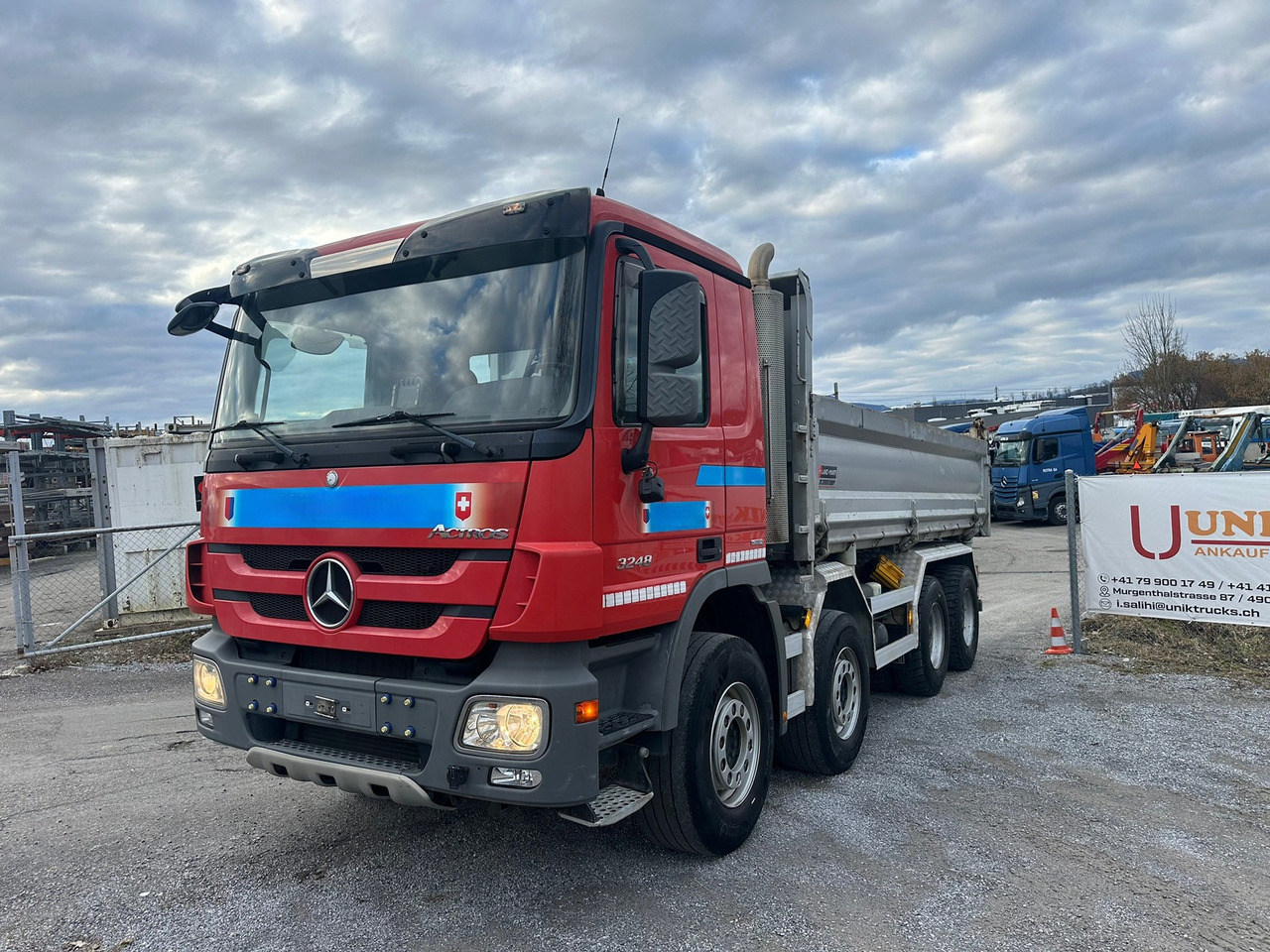 MERCEDES-BENZ Actros 3248 8x4 Kipper - Kipper: das Bild 2 MERCEDES-BENZ Actros 3248 8x4 Kipper - Kipper: das Bild 2