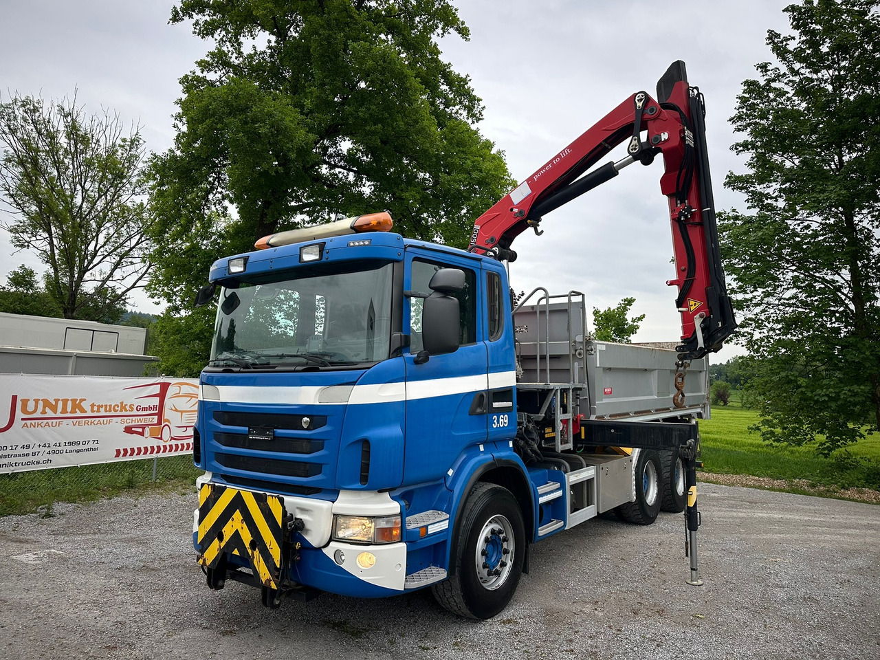 SCANIA G440 6x4 Kran+Kipper ORG-km 57.000 - Kipper, Autokran: das Bild 1 SCANIA G440 6x4 Kran+Kipper ORG-km 57.000 - Kipper, Autokran: das Bild 1