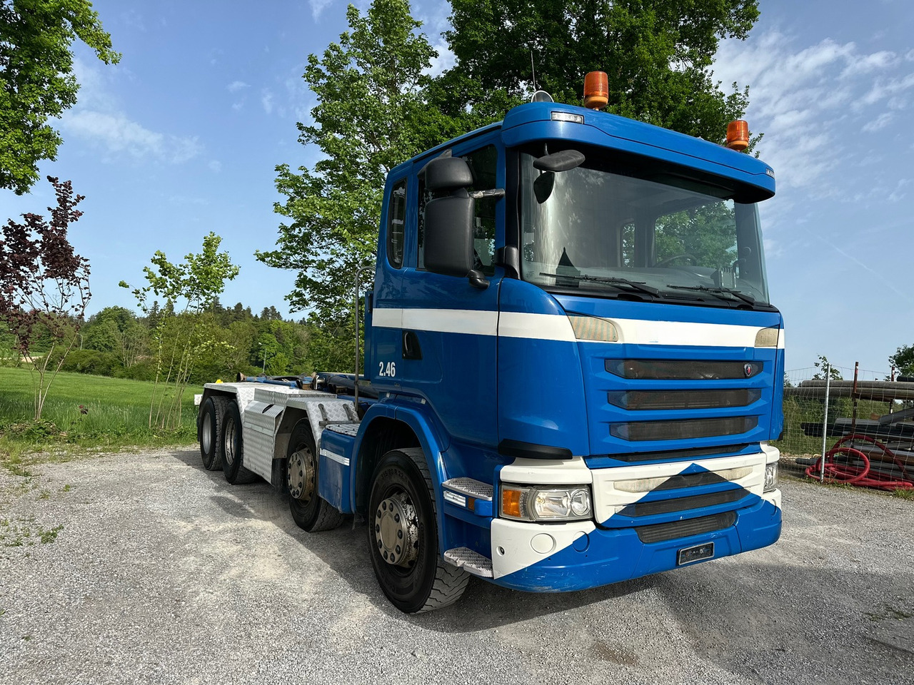 SCANIA G450 8x4 Abrollkipper - Abrollkipper: das Bild 4 SCANIA G450 8x4 Abrollkipper - Abrollkipper: das Bild 4
