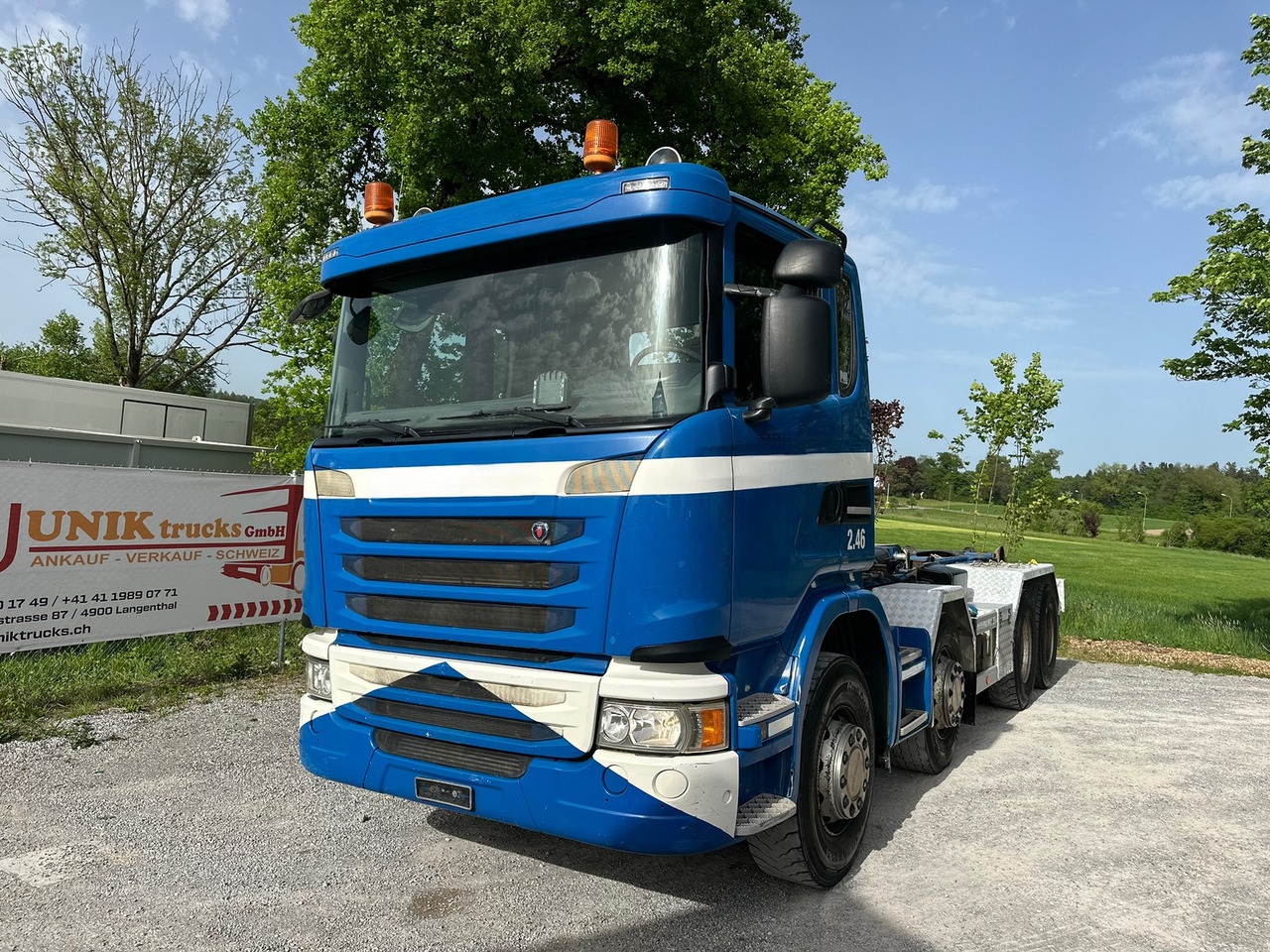 SCANIA G450 8x4 Abrollkipper - Abrollkipper: das Bild 1 SCANIA G450 8x4 Abrollkipper - Abrollkipper: das Bild 1