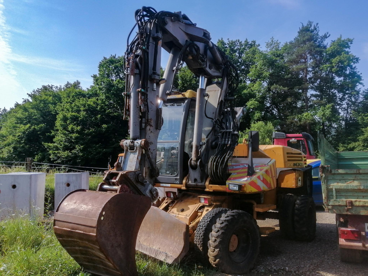 MECALAC 14 MXT - Mobilbagger: das Bild 1 MECALAC 14 MXT - Mobilbagger: das Bild 1
