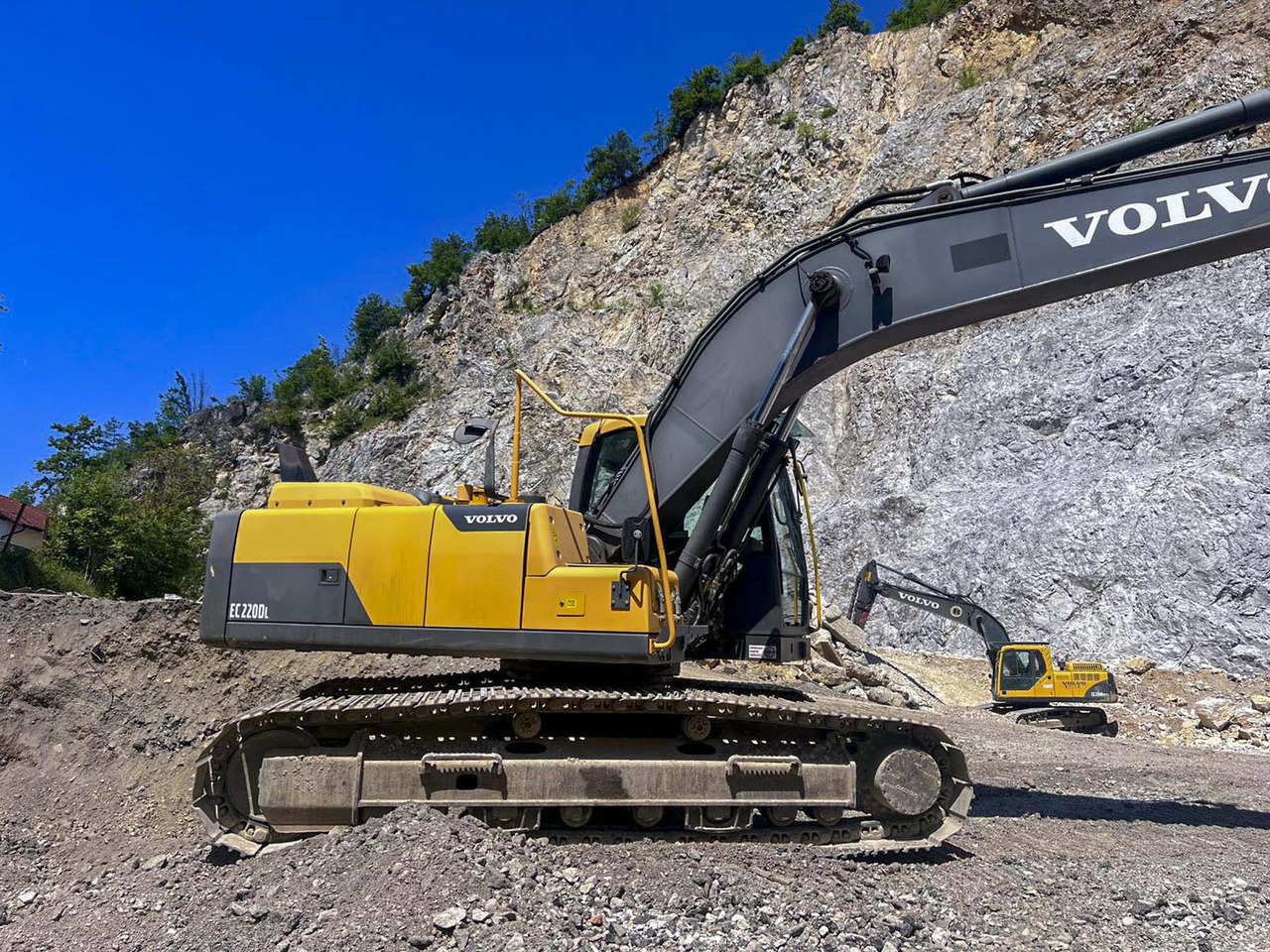 Volvo EC220D - Kettenbagger: das Bild 5 Volvo EC220D - Kettenbagger: das Bild 5