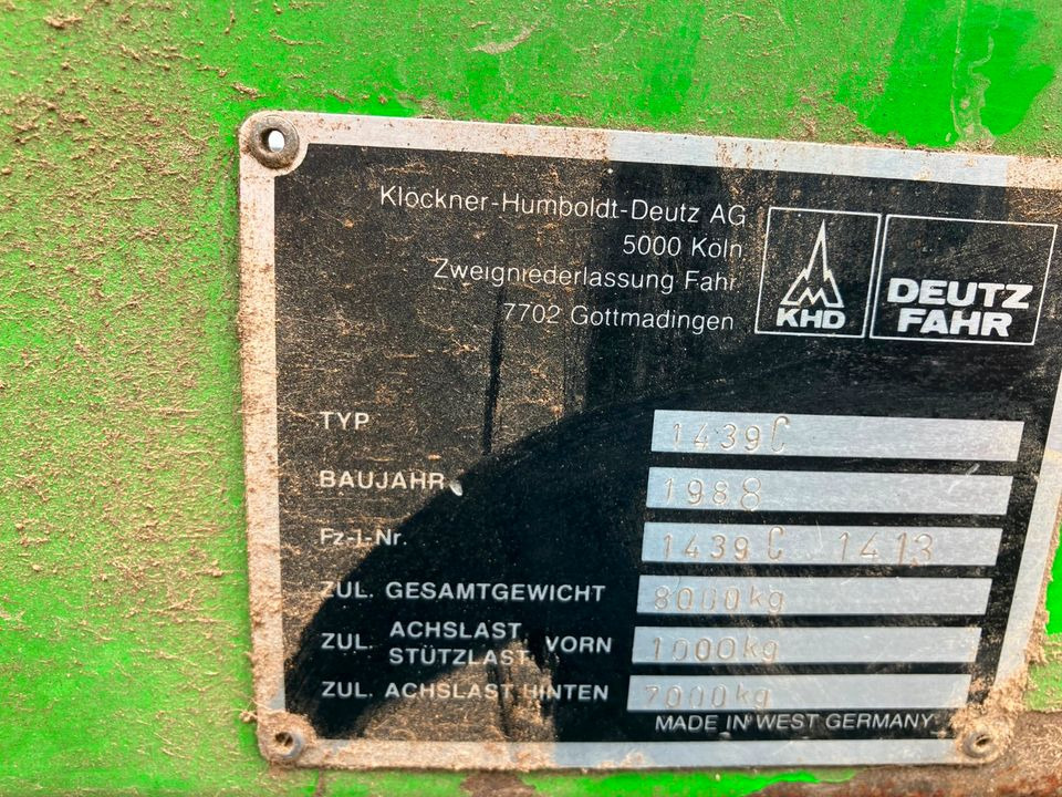 Ladewagen Deutz Fahr Ladewagen FE 6.37 mit Querförderband: das Bild 7