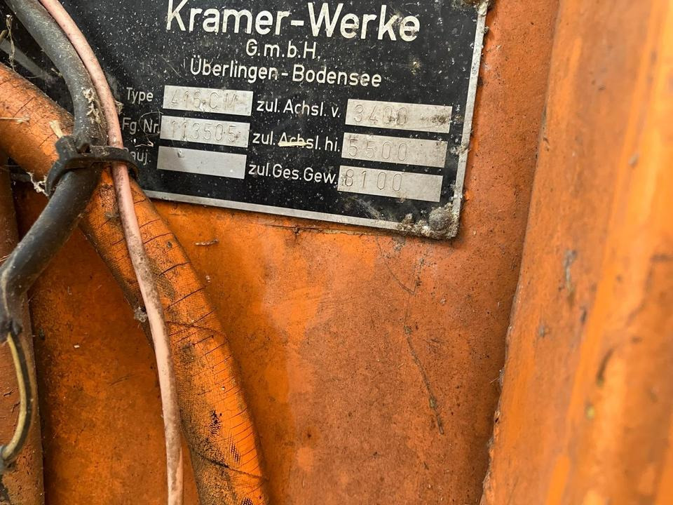 Radlader Kramer Allrad 416CM Radlader: das Bild 12