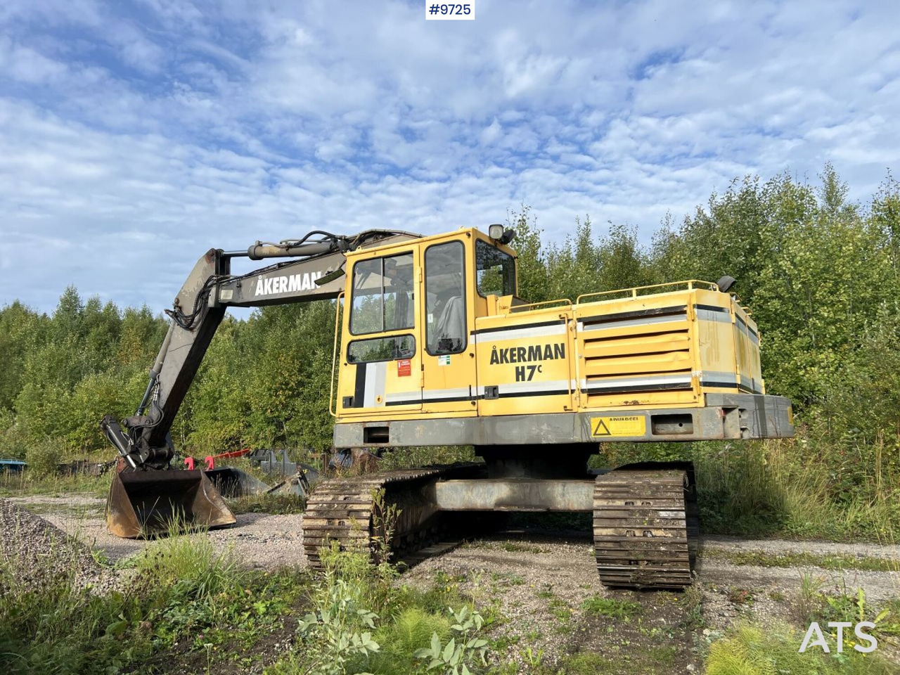 Akerman H7c Excavator with bucket - Kettenbagger: das Bild 1 Akerman H7c Excavator with bucket - Kettenbagger: das Bild 1