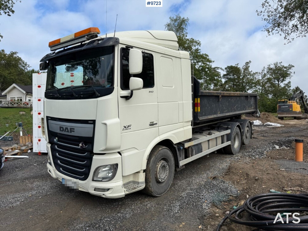 DAF FAN XL510Z hooklift with flatbed - Andere Technik: das Bild 1 DAF FAN XL510Z hooklift with flatbed - Andere Technik: das Bild 1