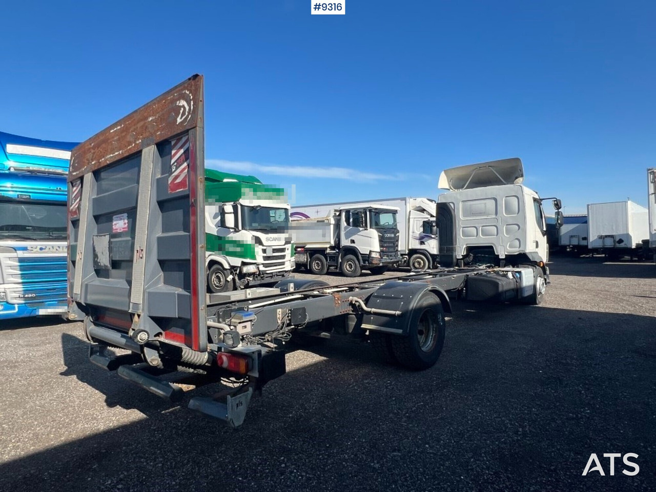Chassis Volvo FL 250 - Fahrgestell LKW: das Bild 3 Chassis Volvo FL 250 - Fahrgestell LKW: das Bild 3