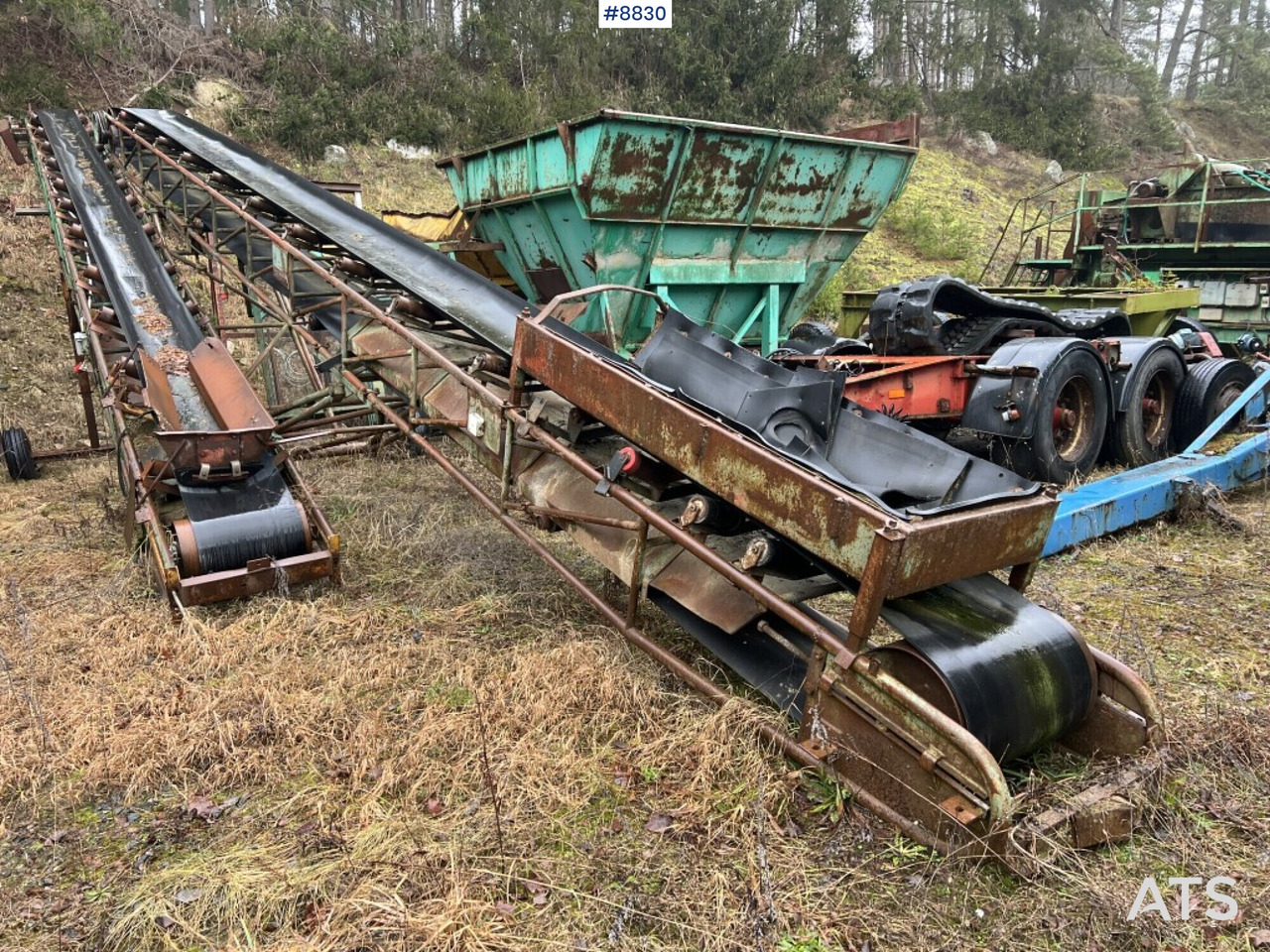 Conveyor - Kjällve 12T-R60 - Förderband: das Bild 1 Conveyor - Kjällve 12T-R60 - Förderband: das Bild 1