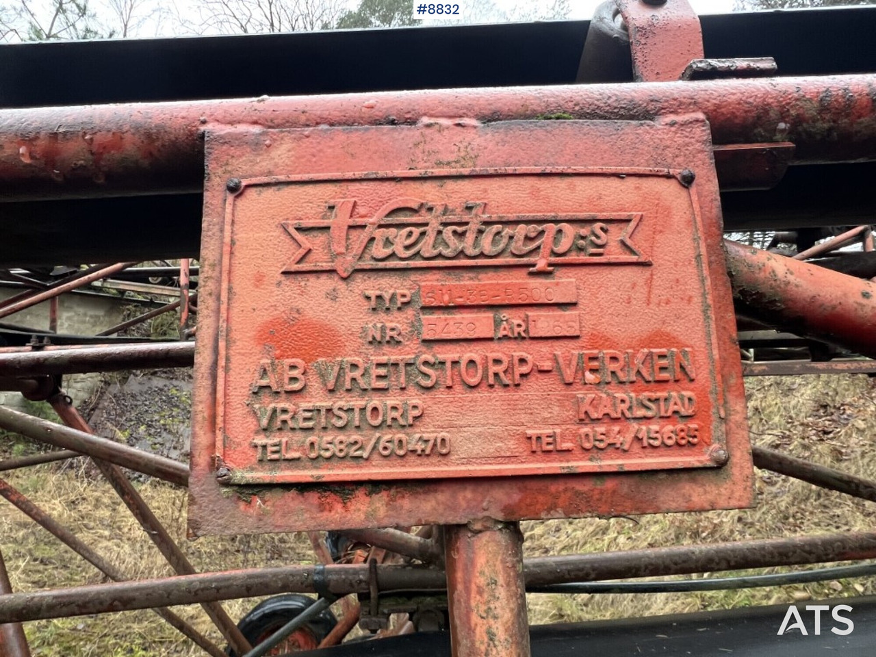 Conveyor - Vretstorp:s S11-3B-R500 - Förderband: das Bild 3 Conveyor - Vretstorp:s S11-3B-R500 - Förderband: das Bild 3