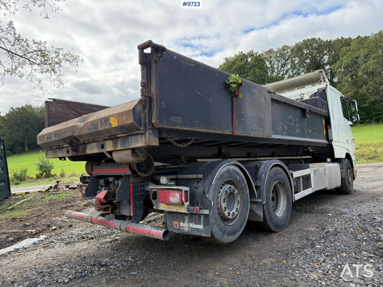 DAF FAN XL510Z hooklift with flatbed - Abrollkipper: das Bild 5 DAF FAN XL510Z hooklift with flatbed - Abrollkipper: das Bild 5