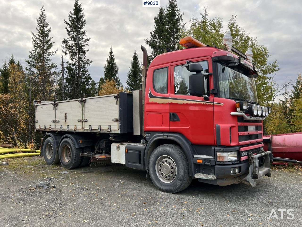 Dump Truck Scania R164 with plow equipment and underbite - Kipper: das Bild 2 Dump Truck Scania R164 with plow equipment and underbite - Kipper: das Bild 2