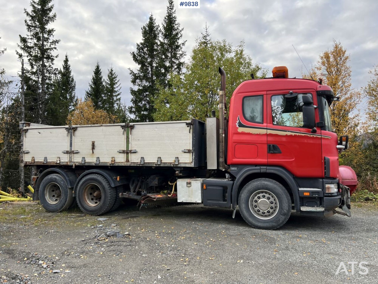 Dump Truck Scania R164 with plow equipment and underbite - Kipper: das Bild 3 Dump Truck Scania R164 with plow equipment and underbite - Kipper: das Bild 3