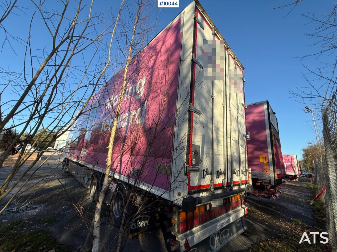 Ekeri S8-D cabinet trailer with opening side - Koffer Anhänger: das Bild 3 Ekeri S8-D cabinet trailer with opening side - Koffer Anhänger: das Bild 3