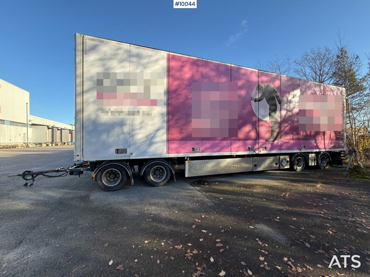 Ekeri S8-D cabinet trailer with opening side - Koffer Anhänger: das Bild 2 Ekeri S8-D cabinet trailer with opening side - Koffer Anhänger: das Bild 2