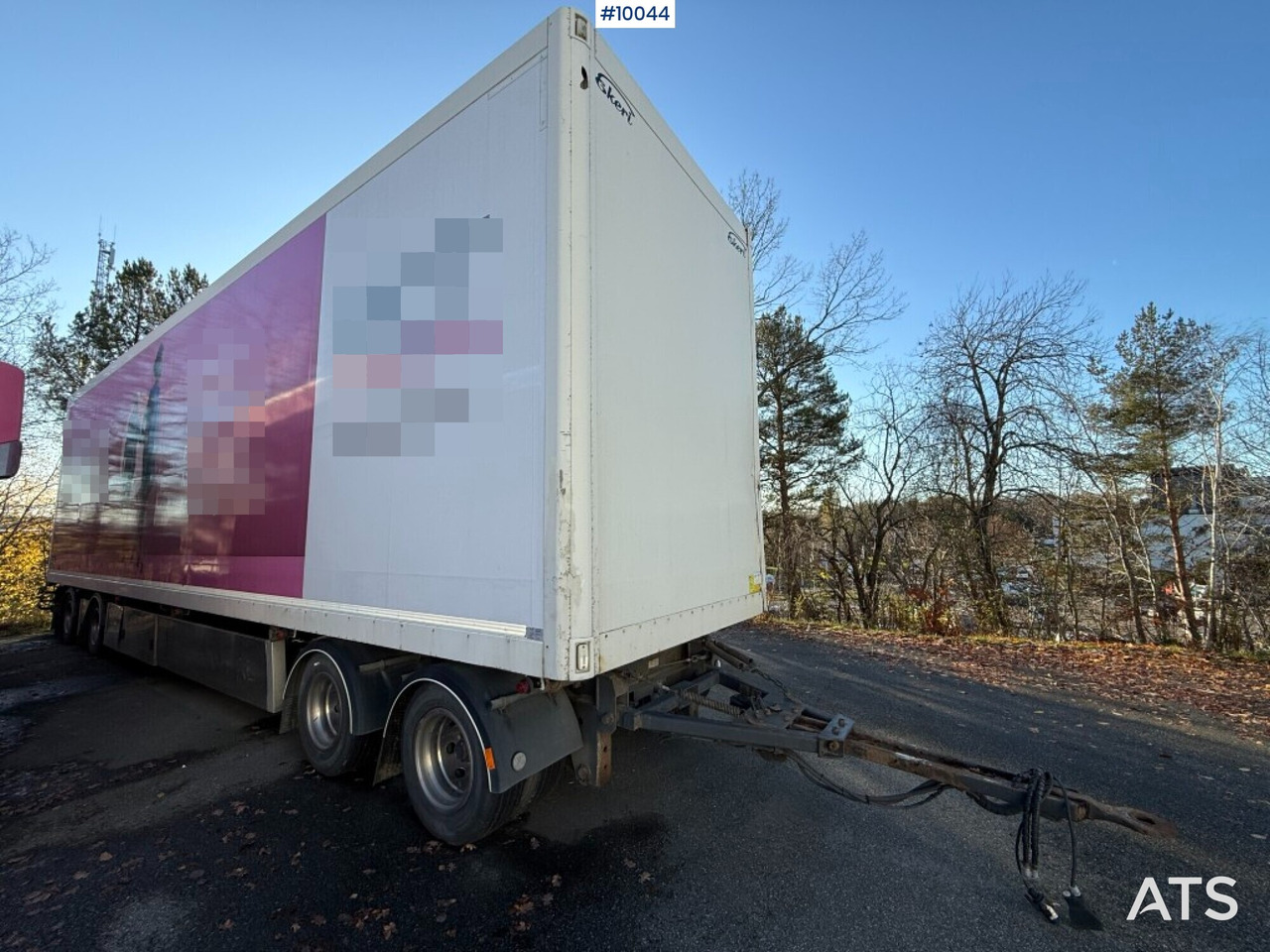 Ekeri S8-D cabinet trailer with opening side - Koffer Anhänger: das Bild 5 Ekeri S8-D cabinet trailer with opening side - Koffer Anhänger: das Bild 5