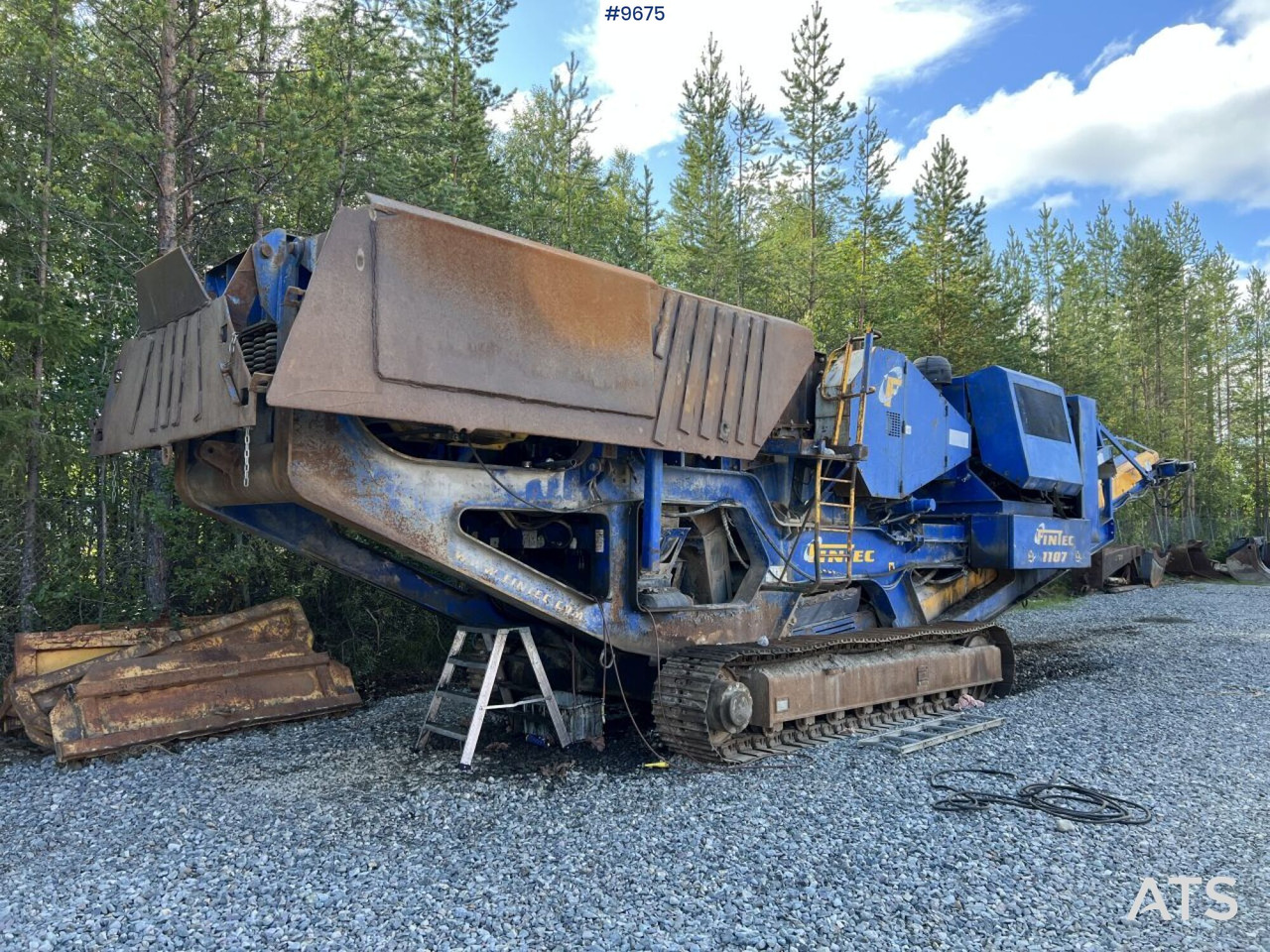 FINTEC 1107 Crawler crusher with only 6022 hours - Brecher: das Bild 3 FINTEC 1107 Crawler crusher with only 6022 hours - Brecher: das Bild 3