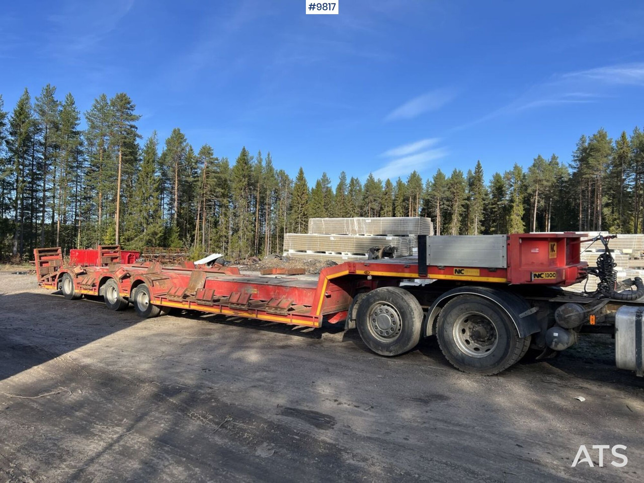 Forestry machine trailer NC FORESTRY TRAILER - Autotransporter Auflieger: das Bild 2 Forestry machine trailer NC FORESTRY TRAILER - Autotransporter Auflieger: das Bild 2