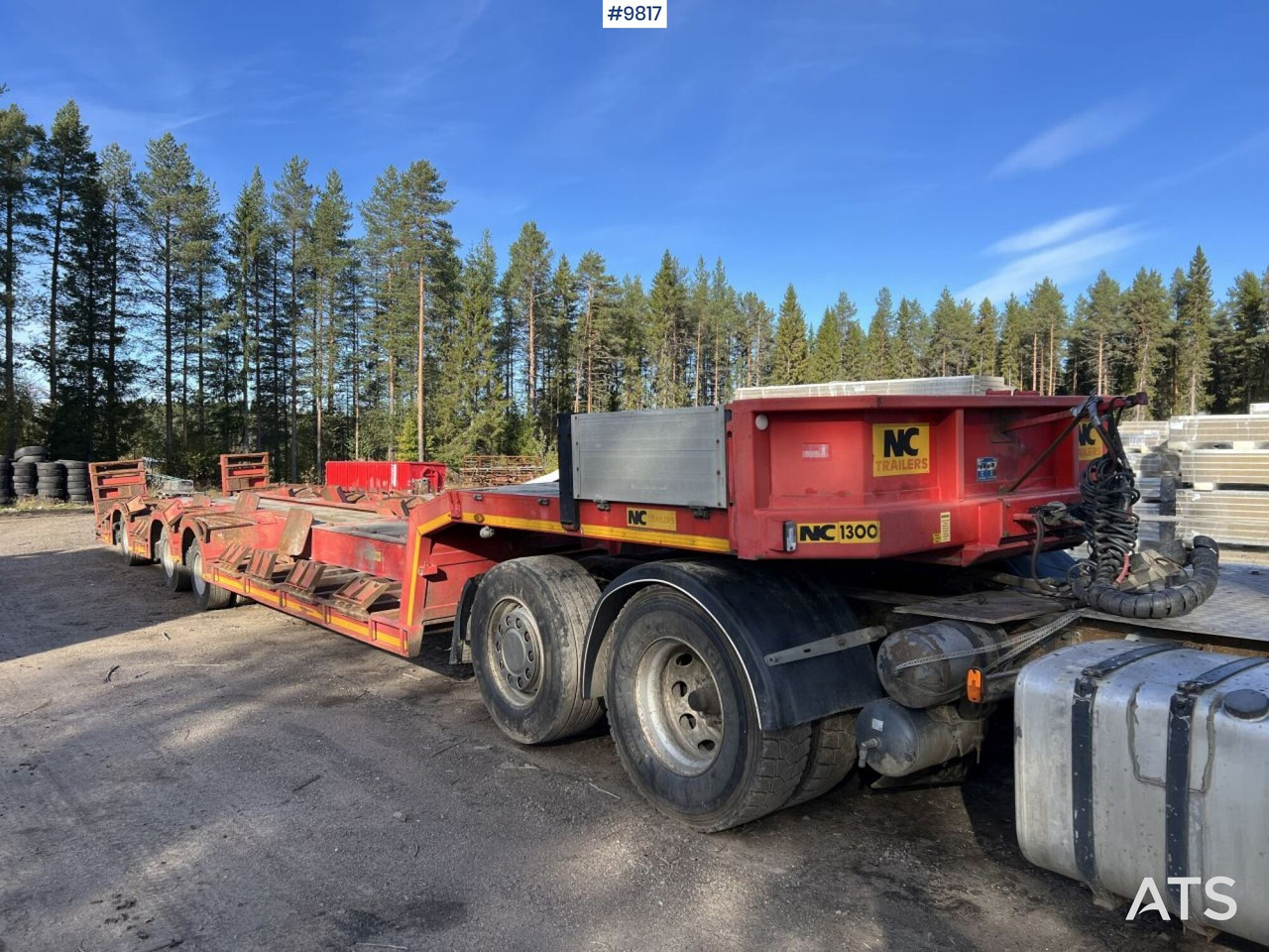 Forestry machine trailer NC FORESTRY TRAILER - Autotransporter Auflieger: das Bild 1 Forestry machine trailer NC FORESTRY TRAILER - Autotransporter Auflieger: das Bild 1