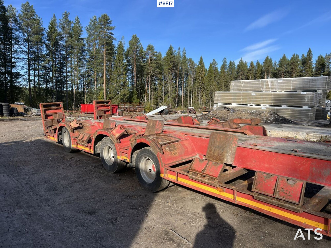 Forestry machine trailer NC FORESTRY TRAILER - Autotransporter Auflieger: das Bild 4 Forestry machine trailer NC FORESTRY TRAILER - Autotransporter Auflieger: das Bild 4