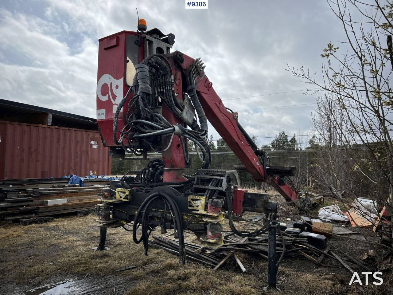 HIAB LOGLIFT F108 ST 96 Timber crane / logging crane - Ladekran: das Bild 2 HIAB LOGLIFT F108 ST 96 Timber crane / logging crane - Ladekran: das Bild 2