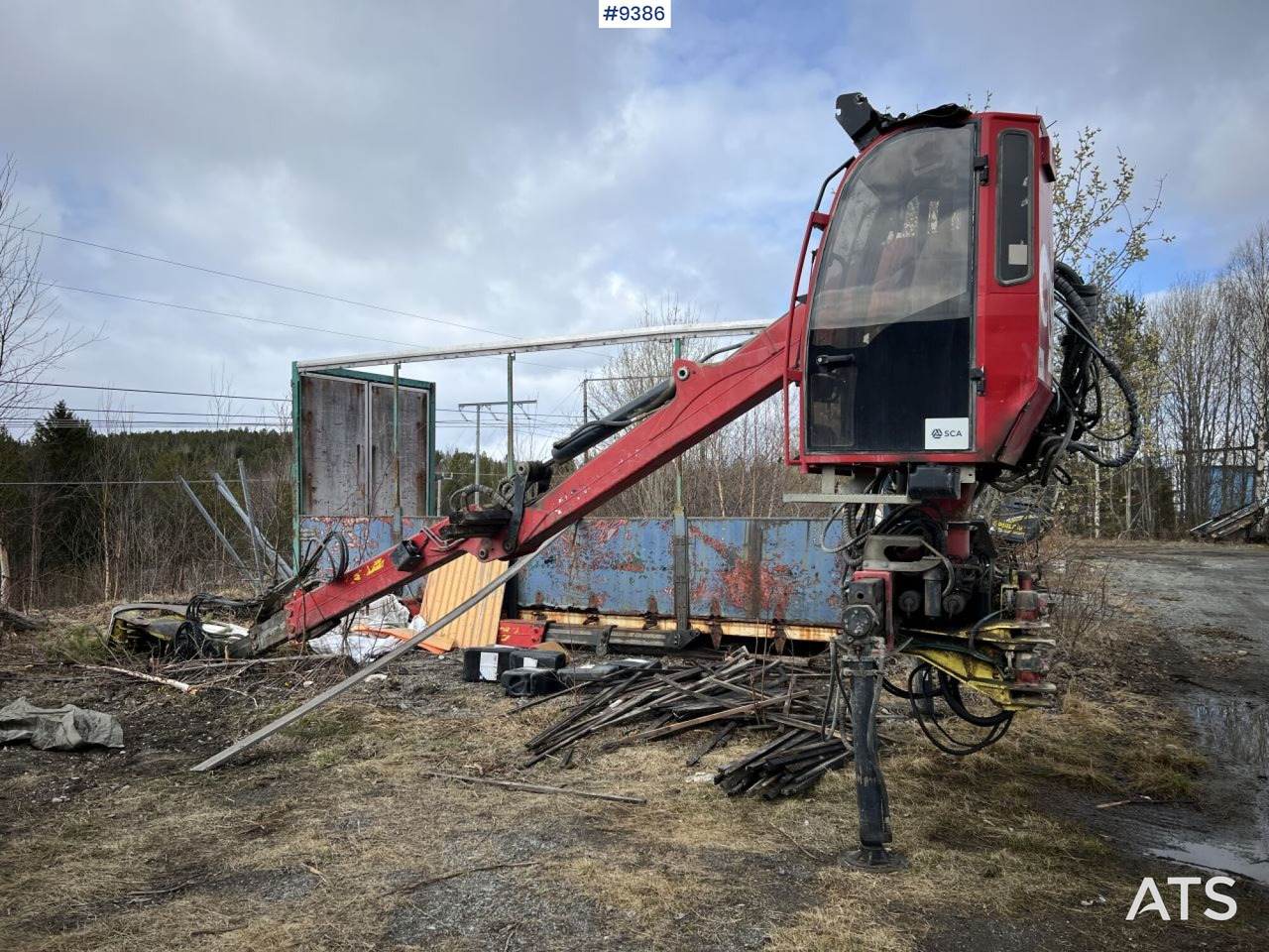 HIAB LOGLIFT F108 ST 96 Timber crane / logging crane - Ladekran: das Bild 1 HIAB LOGLIFT F108 ST 96 Timber crane / logging crane - Ladekran: das Bild 1