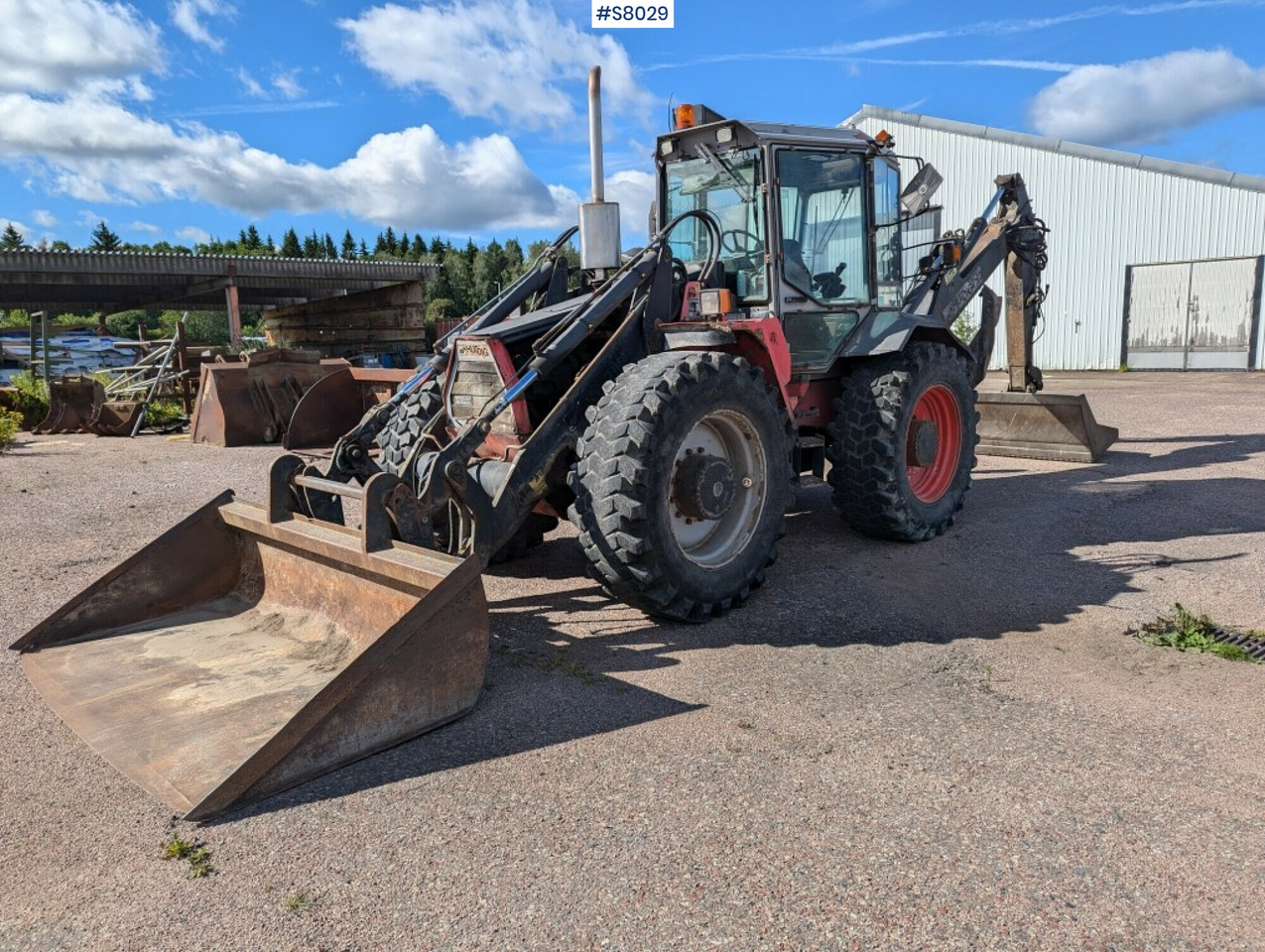 Huddig 1160 Backhoe loader - SEE VIDEO - Baggerlader: das Bild 1 Huddig 1160 Backhoe loader - SEE VIDEO - Baggerlader: das Bild 1