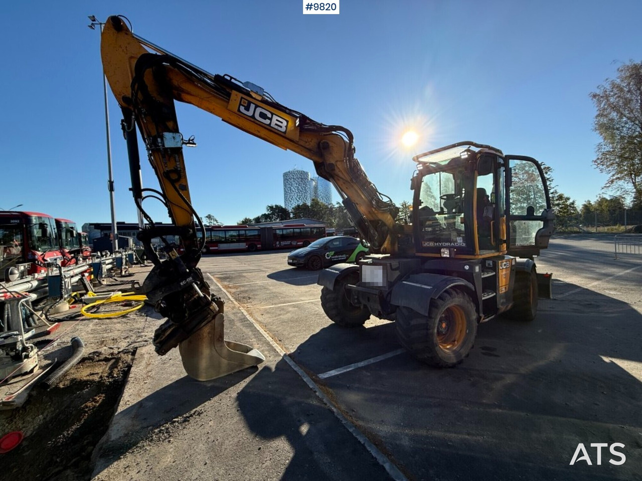 JCB Hydradig 110w wheel excavator with tiltrotator and attachments - Mobilbagger: das Bild 2 JCB Hydradig 110w wheel excavator with tiltrotator and attachments - Mobilbagger: das Bild 2