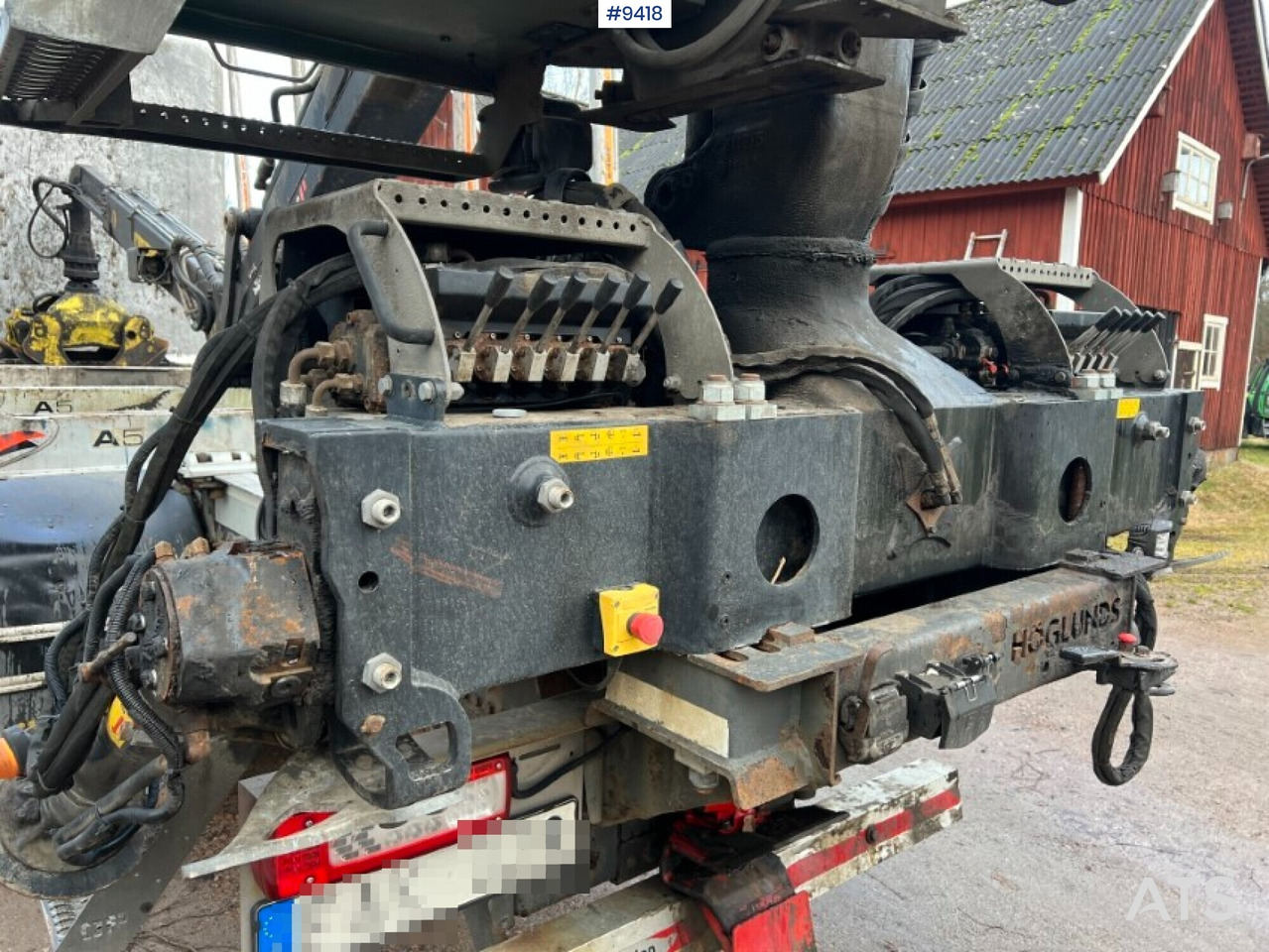 Holztransporter, Autokran Jonsered 1088 S (2020) X-CAB: das Bild 8