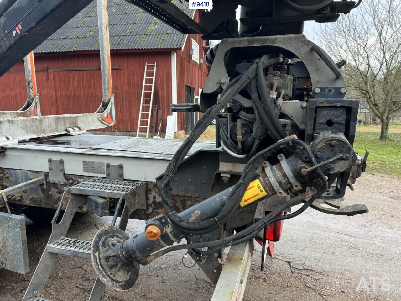 Holztransporter, Autokran Jonsered 1088 S (2020) X-CAB: das Bild 9