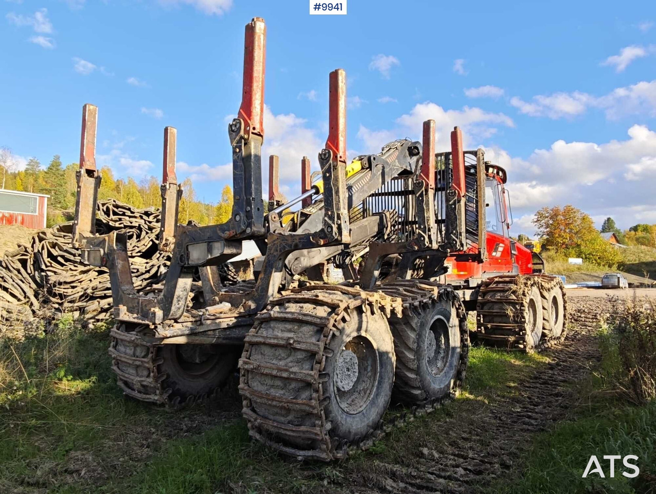 Komatsu 895 Forwarder (VIDEO) - Forwarder: das Bild 3 Komatsu 895 Forwarder (VIDEO) - Forwarder: das Bild 3