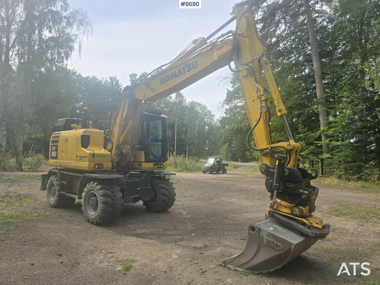 Komatsu PW160-11 with machine control - Mobilbagger: das Bild 2 Komatsu PW160-11 with machine control - Mobilbagger: das Bild 2