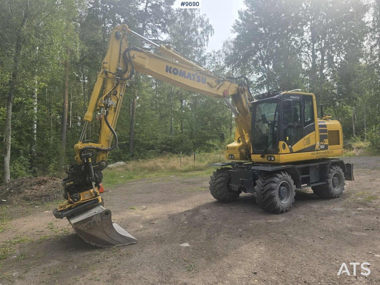 Komatsu PW160-11 with machine control - Mobilbagger: das Bild 1 Komatsu PW160-11 with machine control - Mobilbagger: das Bild 1