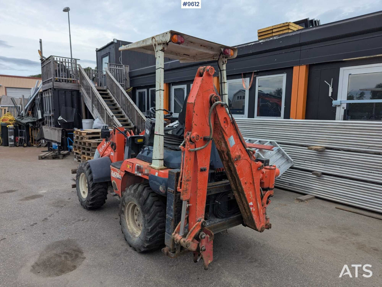 Kubota backhoe loader - Baggerlader: das Bild 3 Kubota backhoe loader - Baggerlader: das Bild 3
