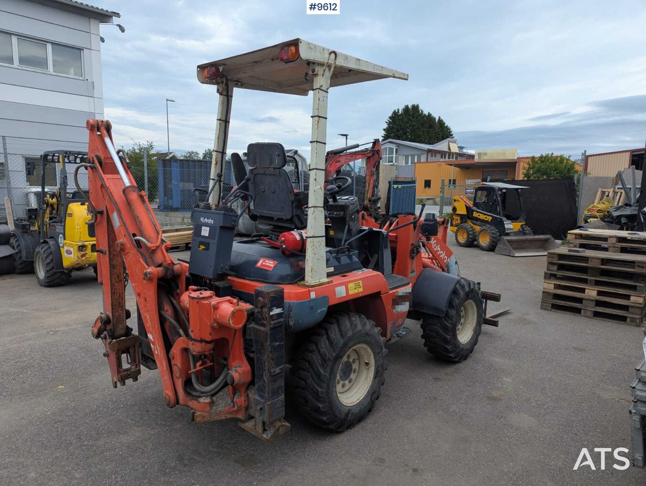 Kubota backhoe loader - Baggerlader: das Bild 4 Kubota backhoe loader - Baggerlader: das Bild 4