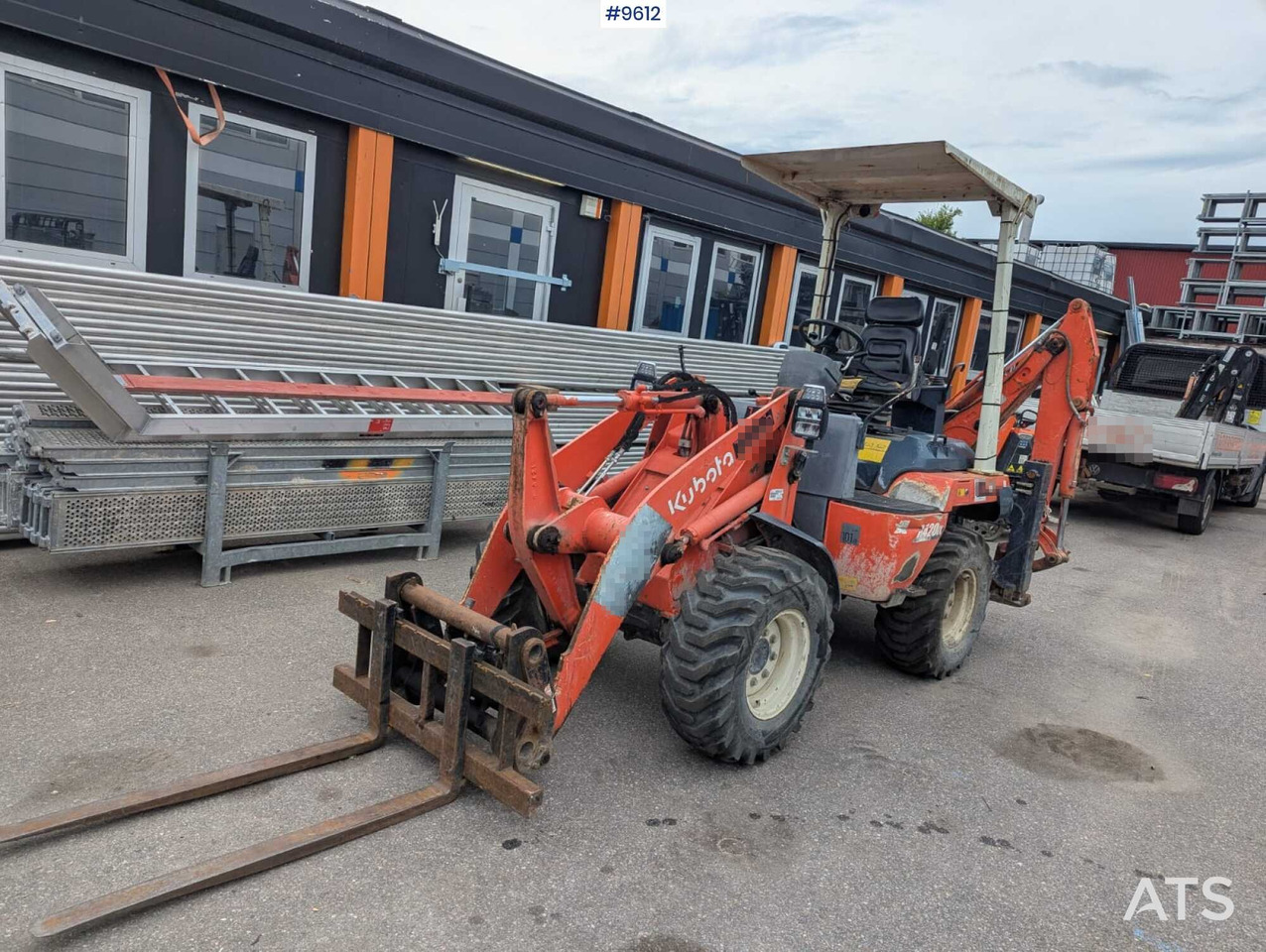 Kubota backhoe loader - Baggerlader: das Bild 1 Kubota backhoe loader - Baggerlader: das Bild 1